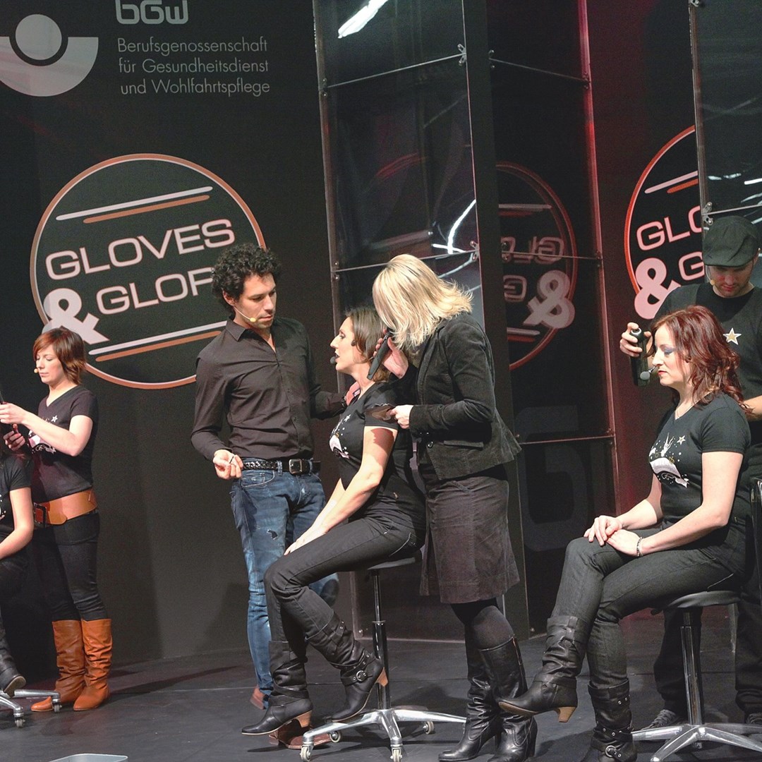 Bundesweite Roadshow für BGW Kampagne "Gloves & Glory"