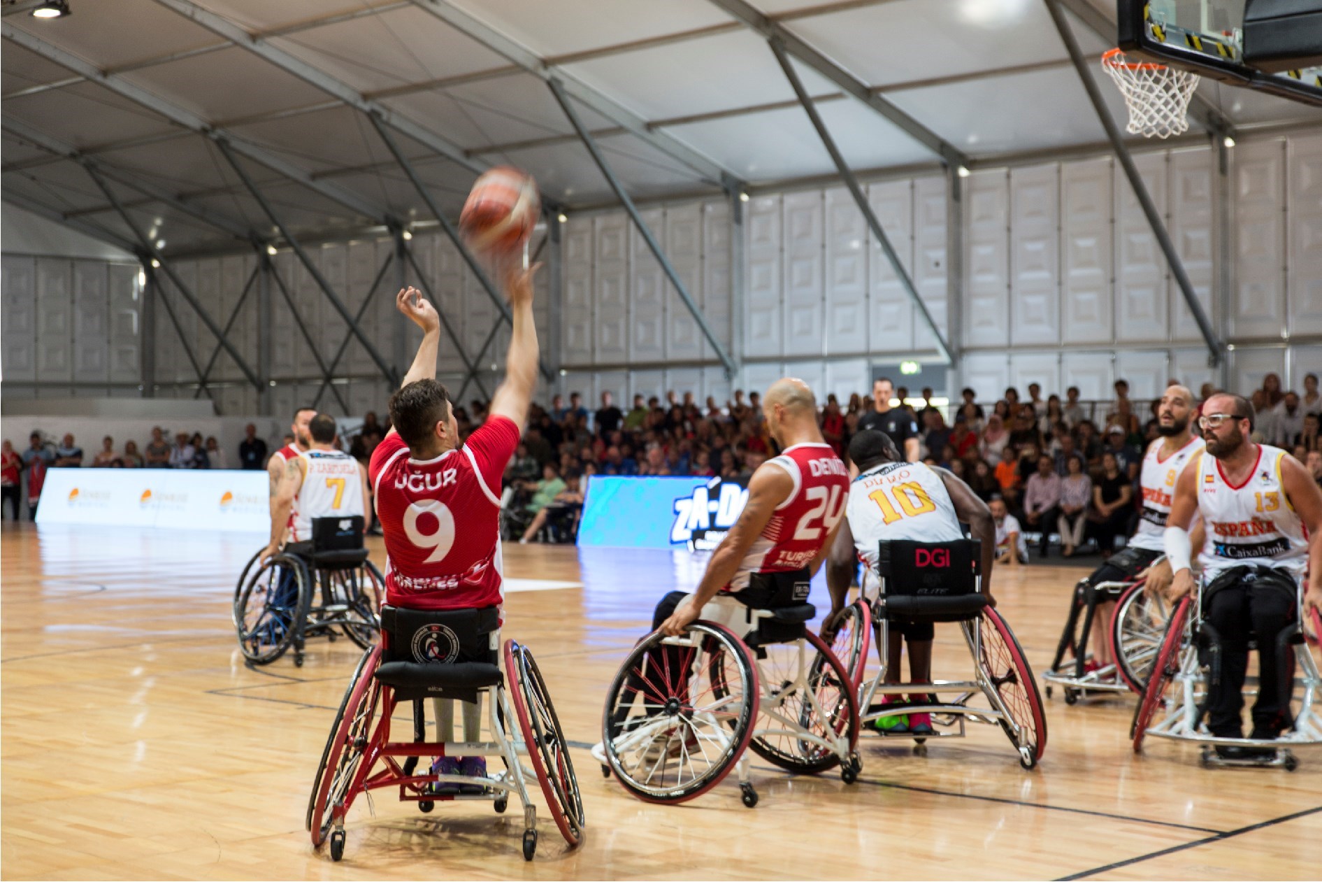 2018 Wheelchair Basketball World Championship 2018 in action