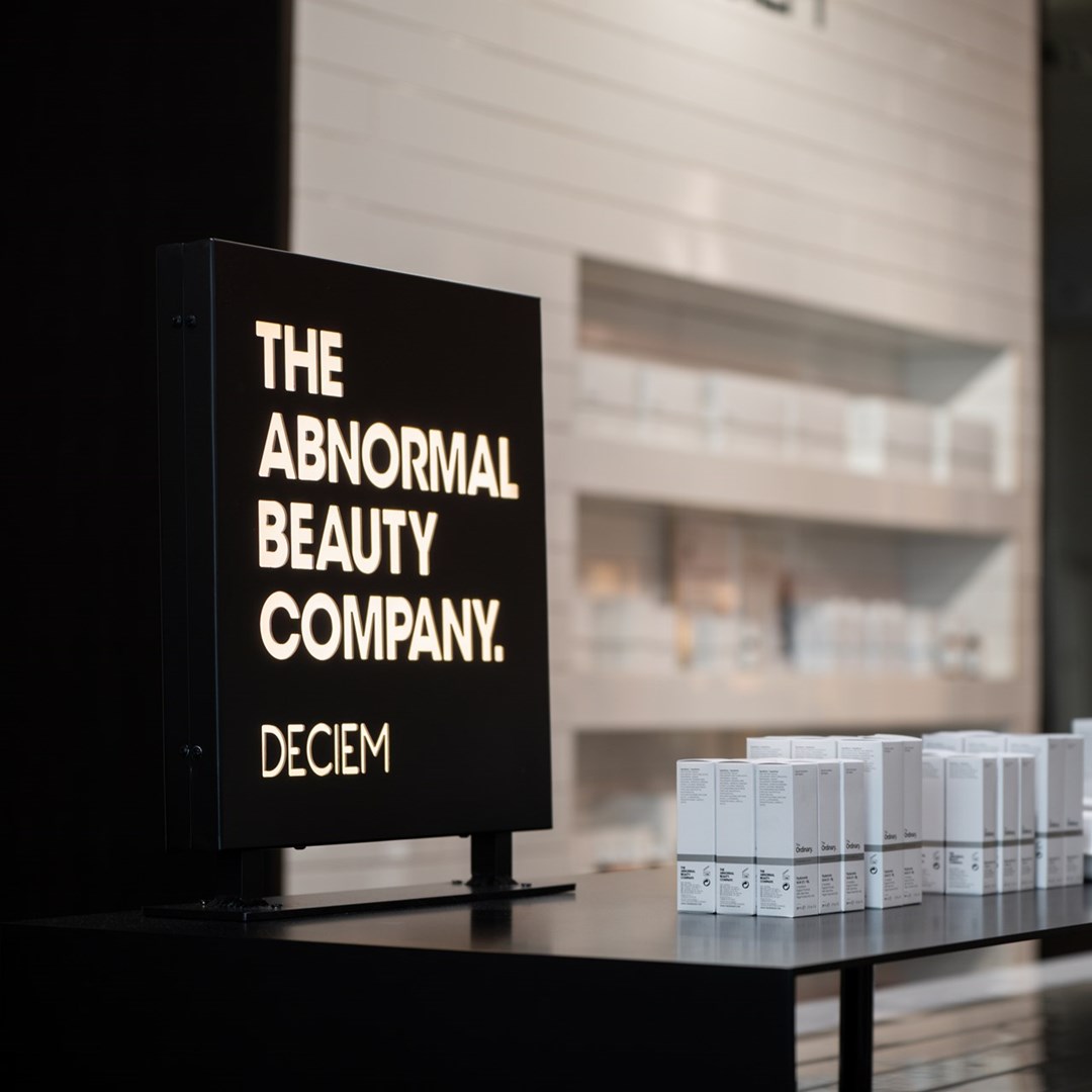 Anything but normal: Store concept for Deciem